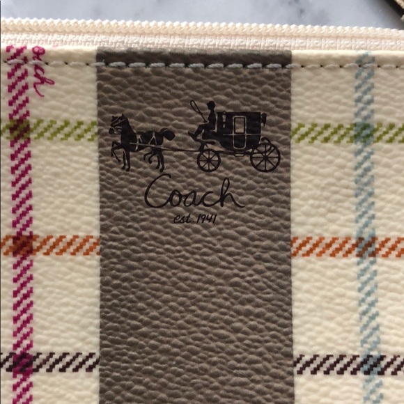 Coach Zip Cardholder/Key Cles - Picture 2 of 7